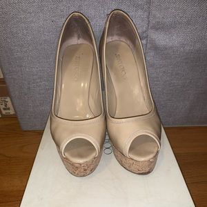 Jimmy Choo Papina Patent Leather Nude
